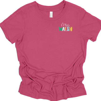 Custom School Letters