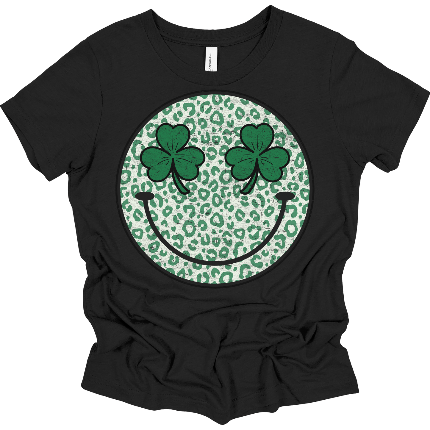 Leopard Shamrock Smiley